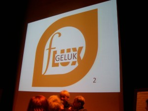 Het logo van fLUX