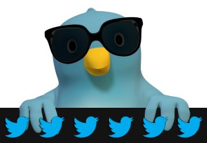 Twitter met zonnebril