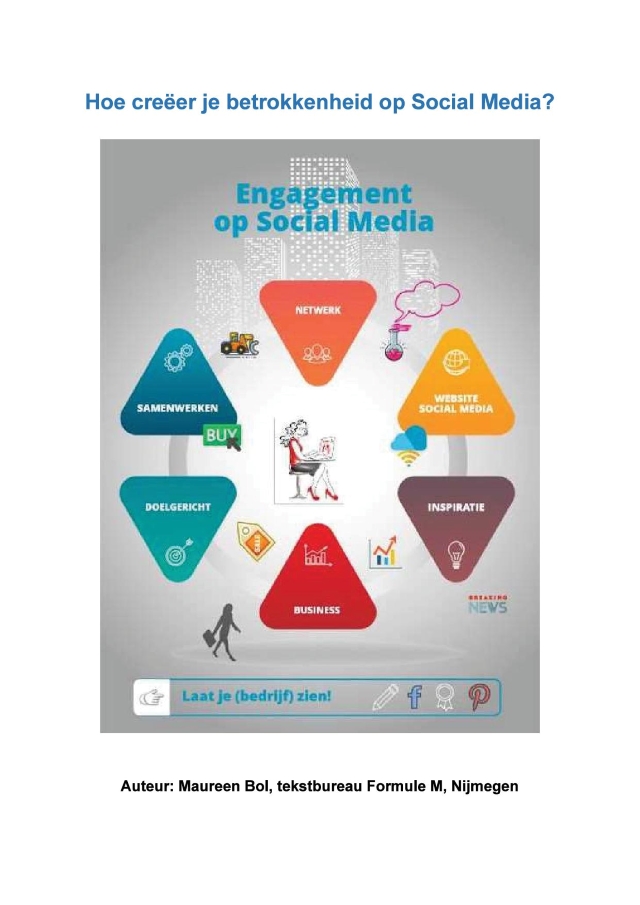 E-book Engagement op Social Media. Hoe creëer je betrokkenheid op social media.