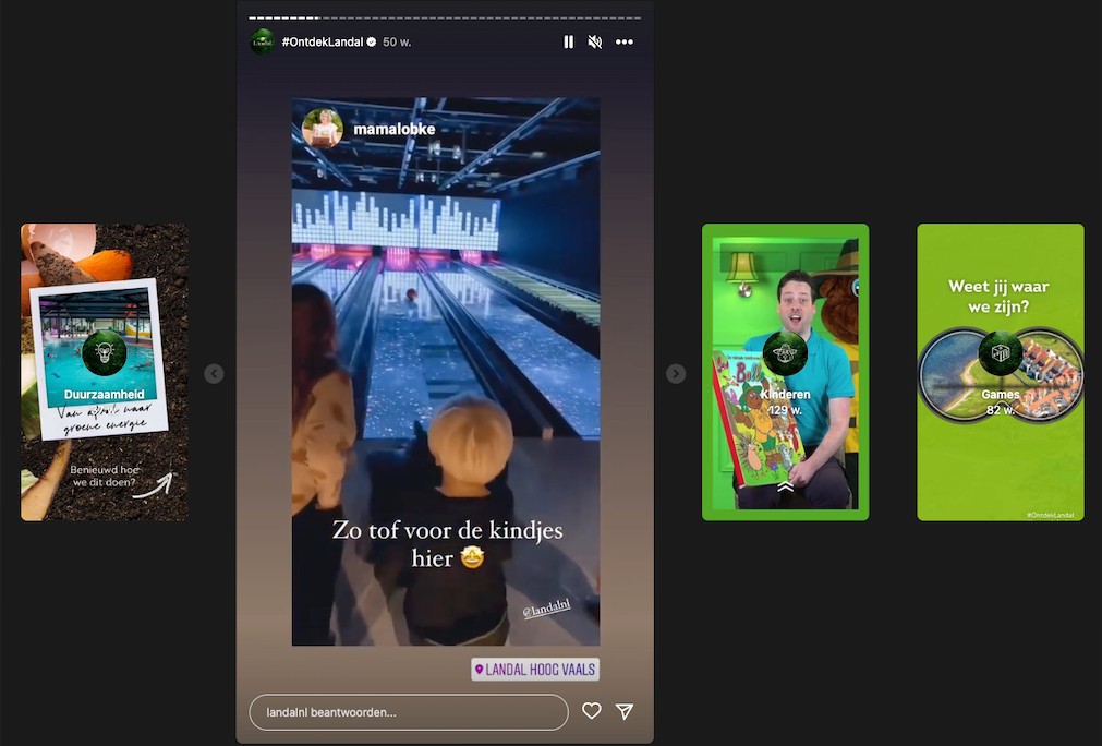 Mama Lobke laat weten dat zij en haar gezin het tof hebben bij Landal.
