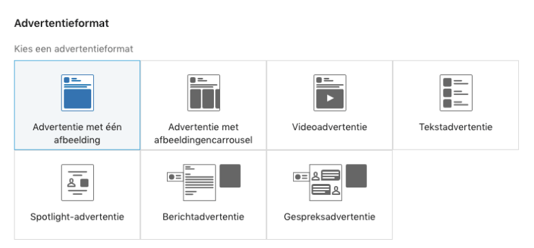 Advertentietool LinkedIn